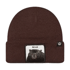 כובע צמר, גורין ברוס, Goorin Bros, בד אקרילי, גוון חום כהה, דגם Bear