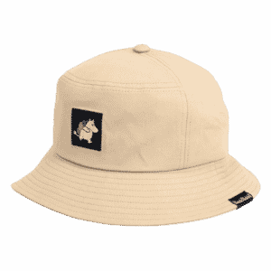 כובע טמבל, Bucket Hat, סדרת Moomin, דגם Moomintroll, גוון בז'