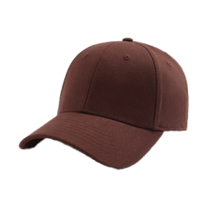 כובע בייסבול, חלק, דגם בהתאמה אישית, גוון חום