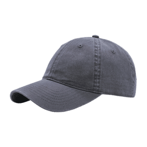 כובע בייסבול, חלק, דגם בהתאמה אישית, גוון כחול מט אפור