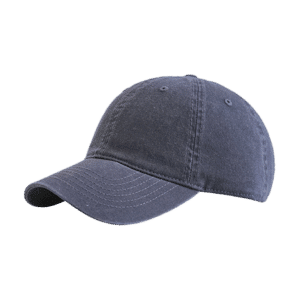 כובע בייסבול, חלק, דגם בהתאמה אישית, גוון כחול מט