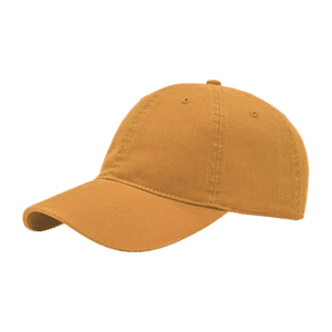 כובע בייסבול, חלק, דגם בהתאמה אישית, גוון צהוב מט